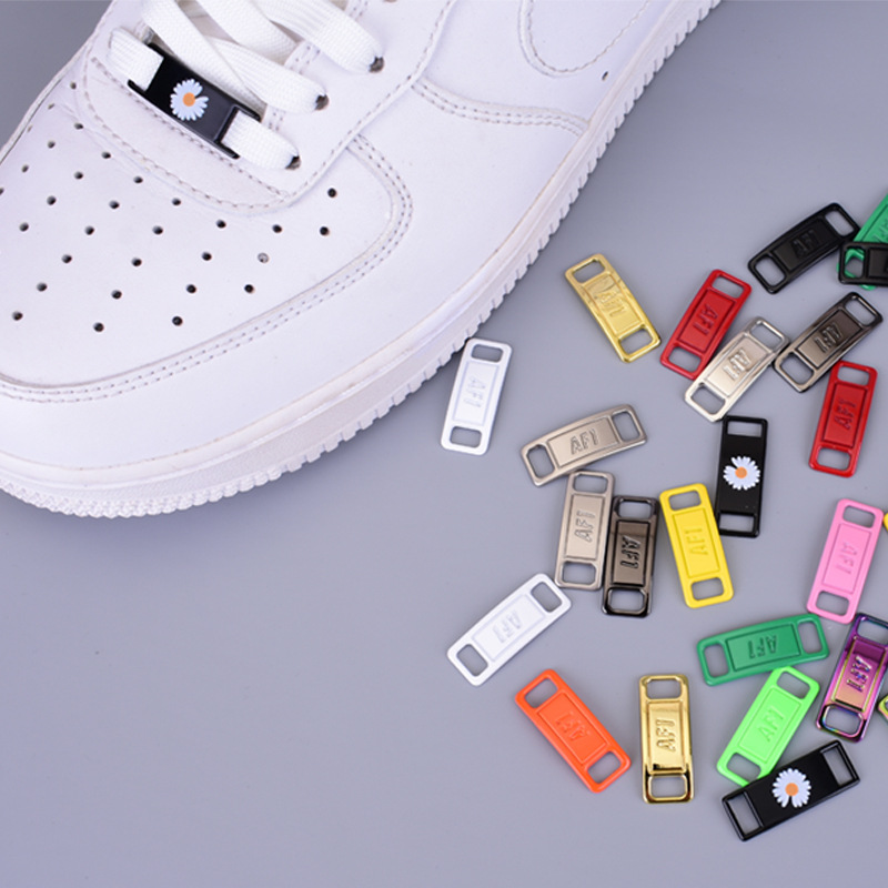 Aj1af 1権志龍gd小デイジー靴バックル空軍一号靴花バッジ靴金属装飾バックル