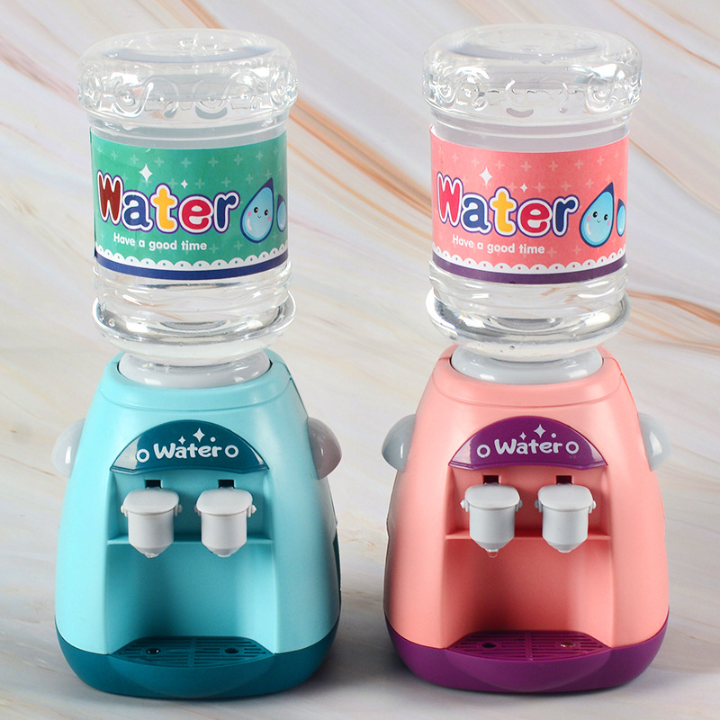 Children's electric double-head water dispenser toys girls play house puzzle kitchen beverage machine Mini small appliances