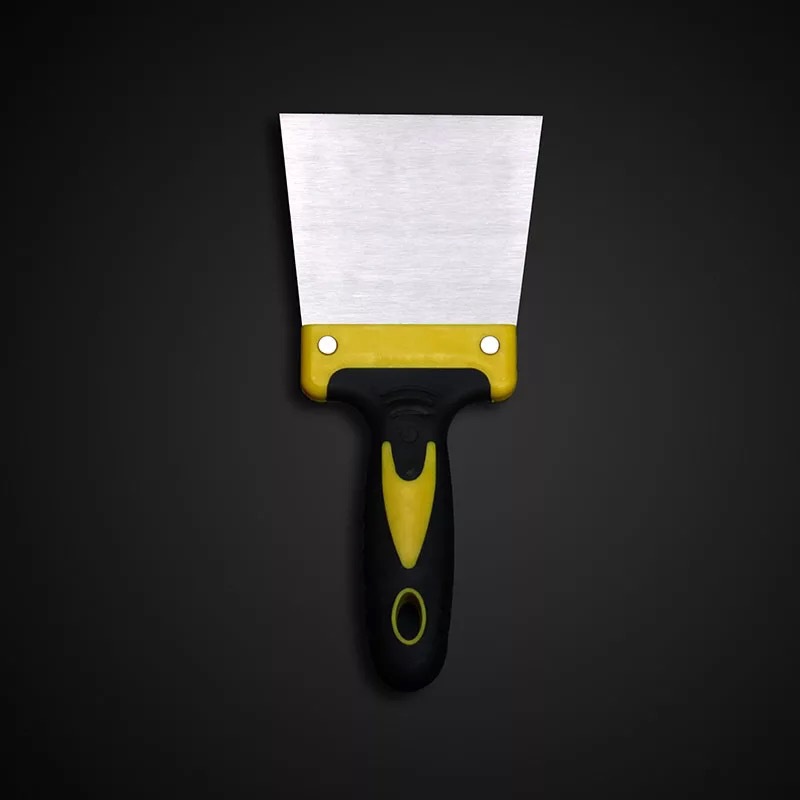 Wholesale spatula putty spatula with ash knife paint batch ash knife putty scraper large Wall knife plastic handle small spatula