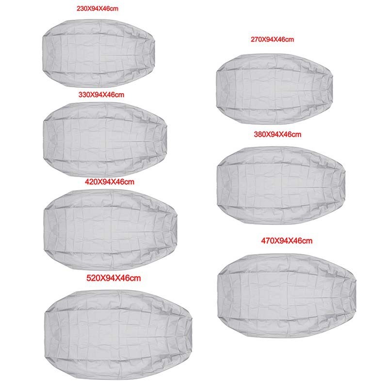 防水防塵紫外線耐性インフレータブルボートカバーゴムボート保護カバー小型釣りカヤック|undefined