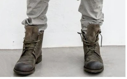 Factory direct low heel wedge heel large square thin belt retro boys and boys Joker casual short tube winter boots