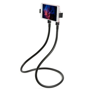 Rotatable Hanging Neck Lazy Bracket, Mobile Phone Placement, Heightening Magnetic Bracket, Suitable for Watching Dramas and Photos