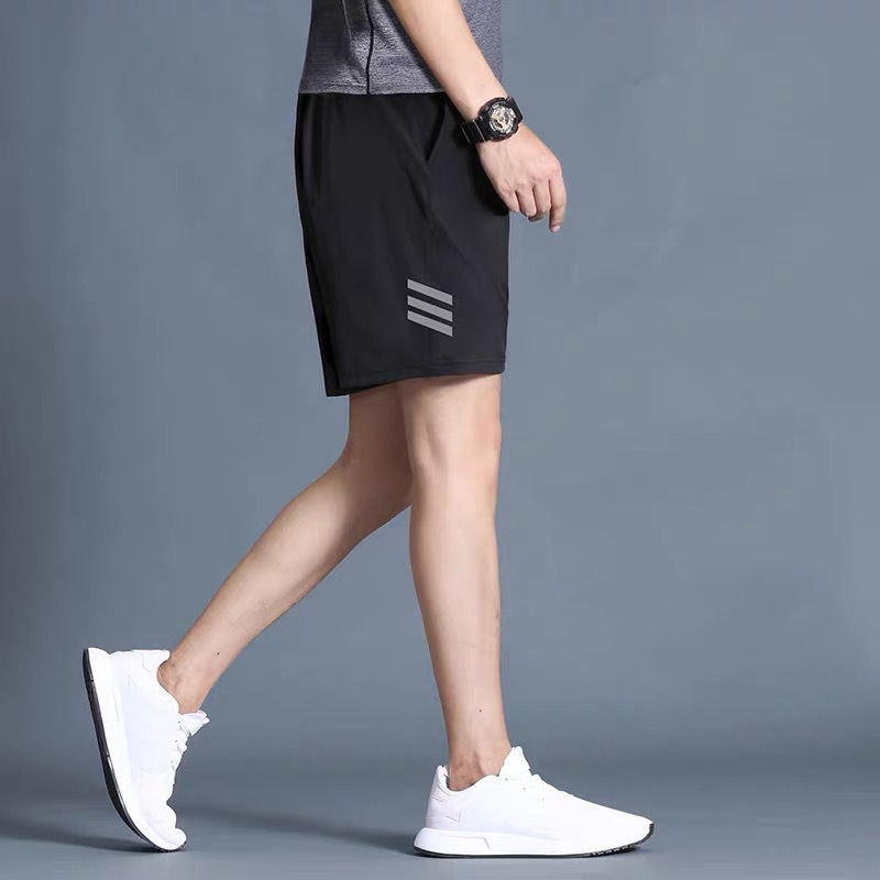 2023 New Men's Casual Pants Summer Loose Sports Fitness Shorts Men's Five-point Quick-drying Outdoor Large Size Running