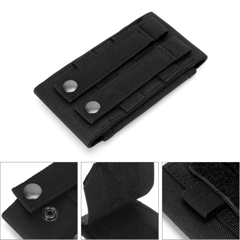 molle Mobile Phone Bag Waist Bag Men's Sports Running Coin Purse Universal Multifunctional Vertical Belt Portable Belt