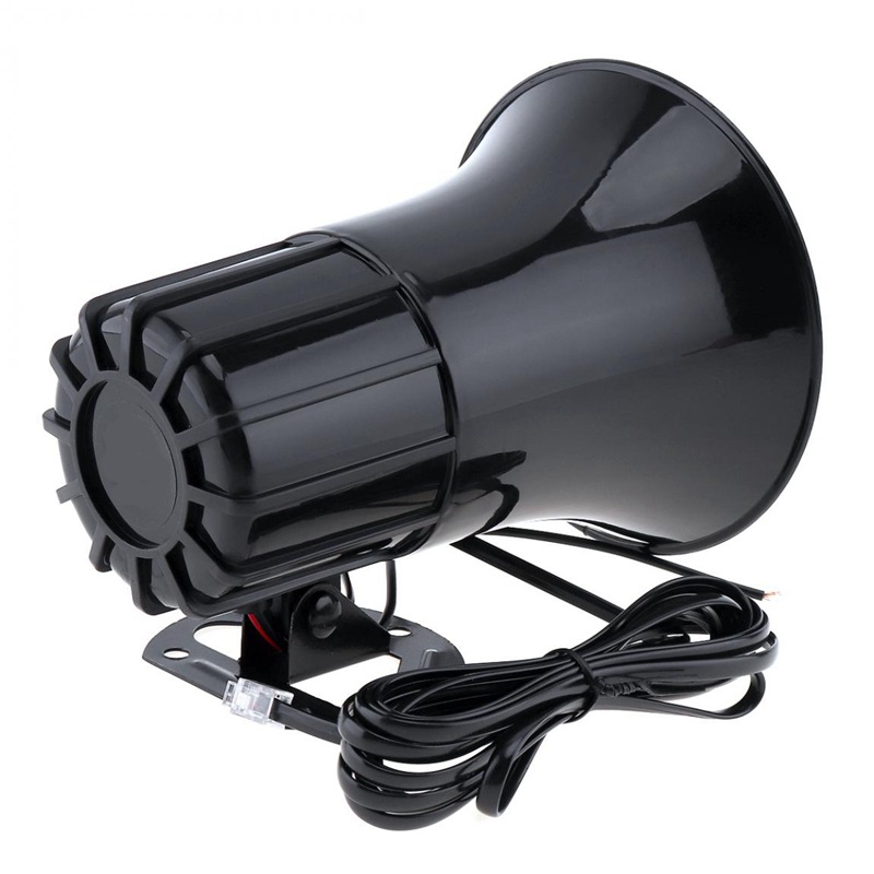 AliExpress popular speaker speaker Car 7-tone 12v air raid alarm sound amplifier voice speaker one-piece delivery