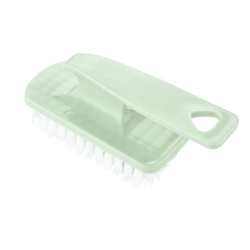 Factory Direct plastic household curved handle brush multifunctional crayfish brush small square brush household appliance cleaning tool brush