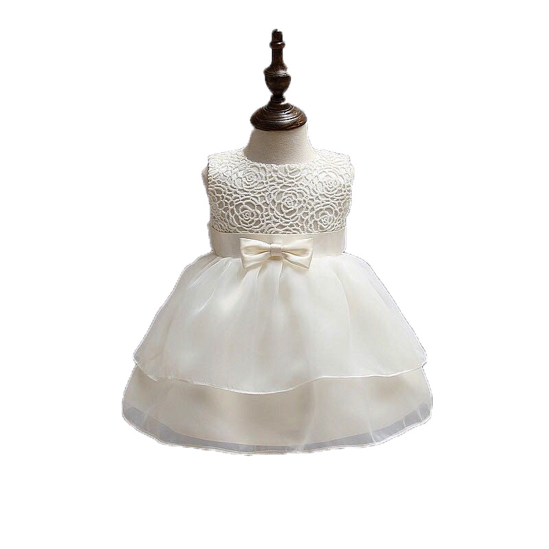 Korean Style children's Wear children's Dress Princess Dress One Year Old Baby Girl Lace Dress