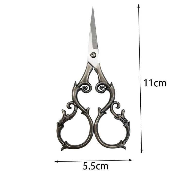 New Seven-Treasure Gourd European-style stainless steel retro beauty embroidery handmade scissors mini household small scissors