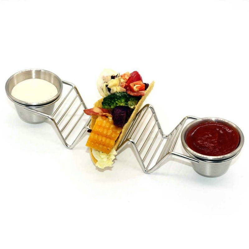 Creative Taco with sauce cup pancake Holder spring roll Holder Mexican Taco Holder pancake Holder corn roll Holder