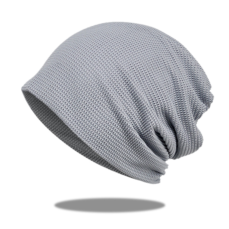 2020 cross-border hot selling spring and summer thin pullover cap men's and women's mesh breathable toe cap Korean fashion pile cap