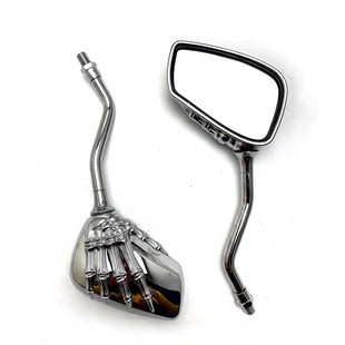 Motorcycle modified rearview mirror electric car reversing mirror skeleton hand mirror ghost hand mirror ghost claw mirror 282