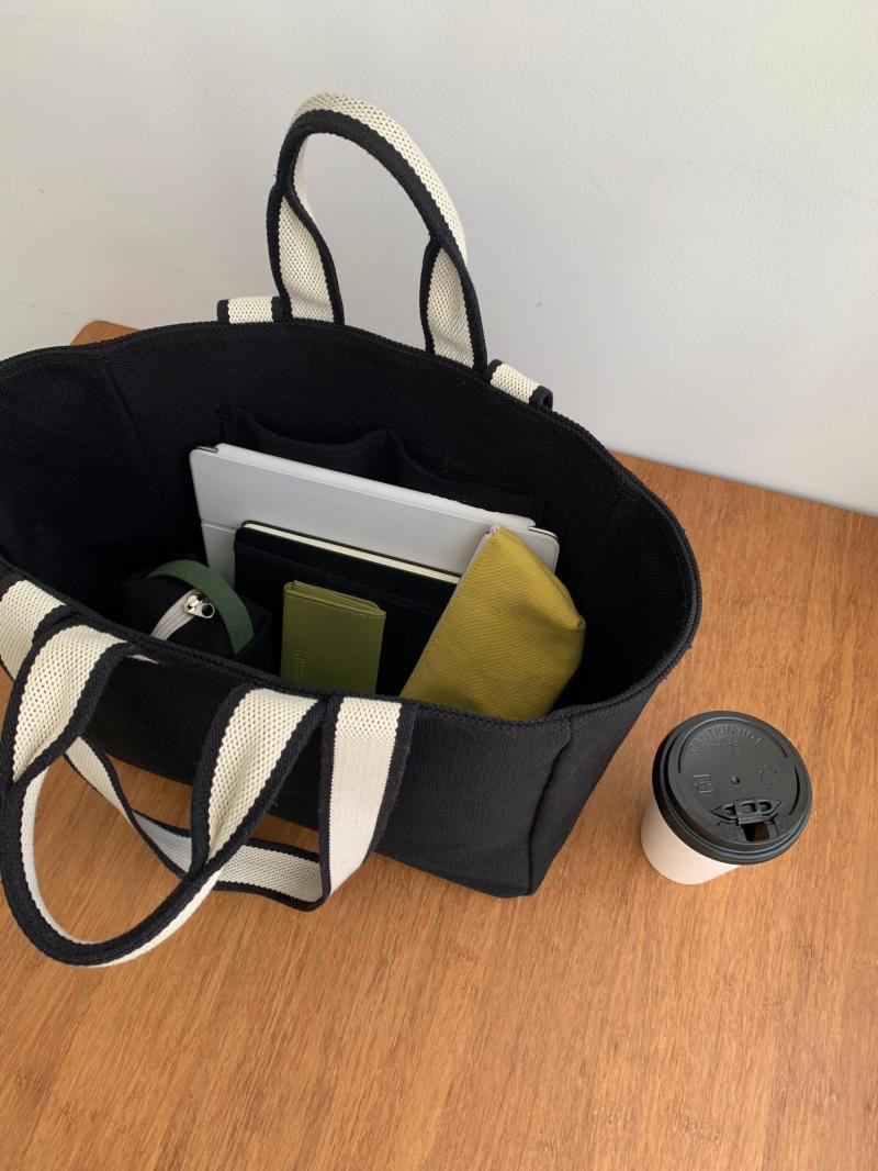 Handtasche 2023 neuer Trend große Kapazität Mode Umhängetasche einfache College Canvas Tasche Hersteller Großhandel_voghion.com