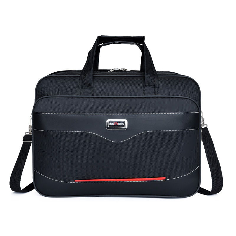 Men's Oxford cloth shoulder messenger bag new business commuter bag Korean style waterproof wear-resistant handbag 15 computer bag