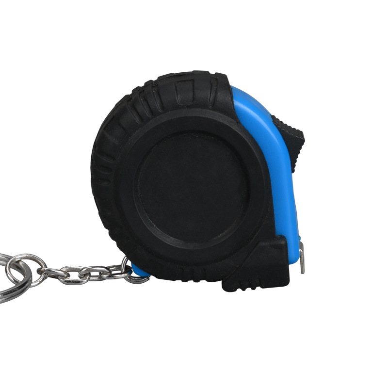 1 M measuring tape Mini small measuring tape gift ruler with keychain mini plastic coated small steel measuring tape printable logo