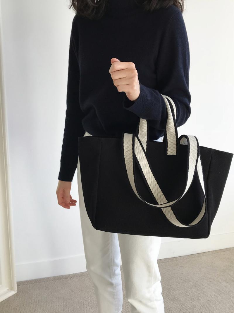 Handtasche 2023 neuer Trend große Kapazität Mode Umhängetasche einfache College Canvas Tasche Hersteller Großhandel_voghion.com