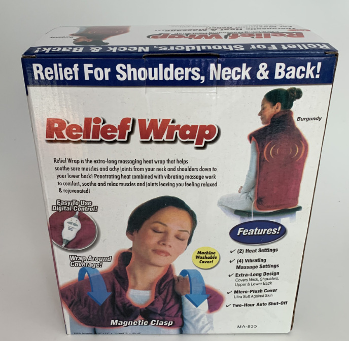 Factory Relief massage Heat Wrap massage back neck shoulder circumference hot compress massage shawl