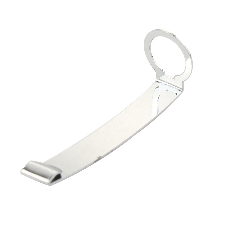 Stainless steel holding clip, pen buckle, pen clip, flashlight holding clip processing and manufacturing can print custom Logo