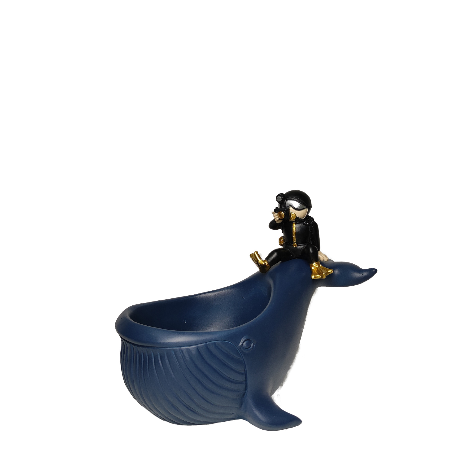 Creative Diver Fruit Plate Ornaments Key Storage Box Candy snack Plate Nordic Entrance Living Room Desktop Decorations