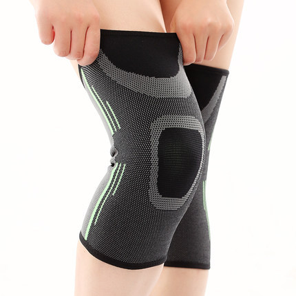 Sports Knee Pads for Men and Women Warm Non-slip Air-conditioned Room Running Dance Yoga Riding Breathable Four Seasons Thickened Knee Pads