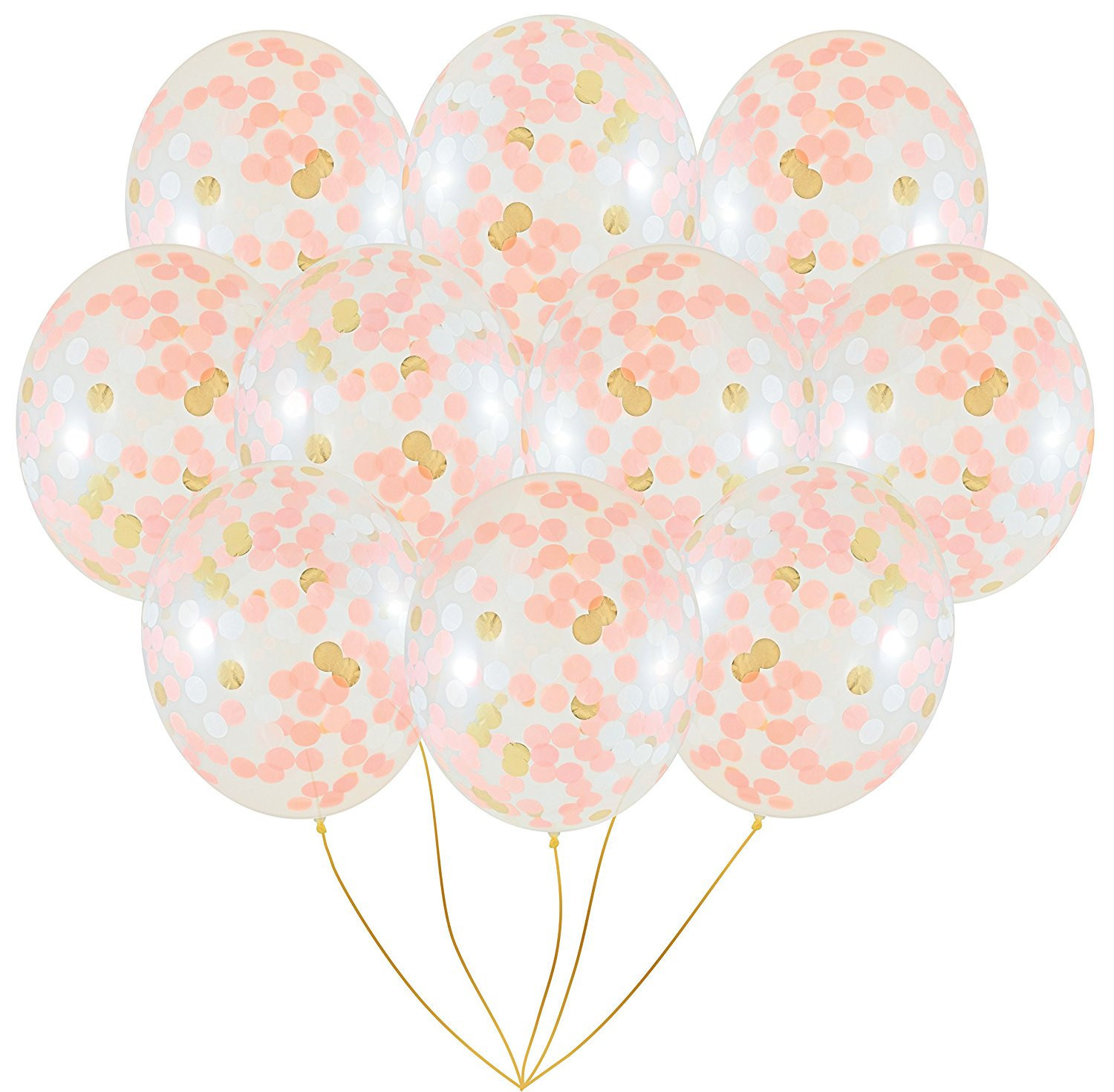 Christmas red and green 12-inch round transparent balloon 2.8g thick latex sequined confetti balloon decorative balloon