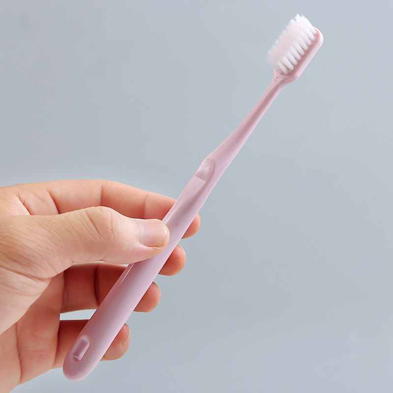 T Japanese Unprinted Macaron Adult Soft Hair Toothbrush Japanese Good Family 4 Pack Toothbrush Factory Wholesale