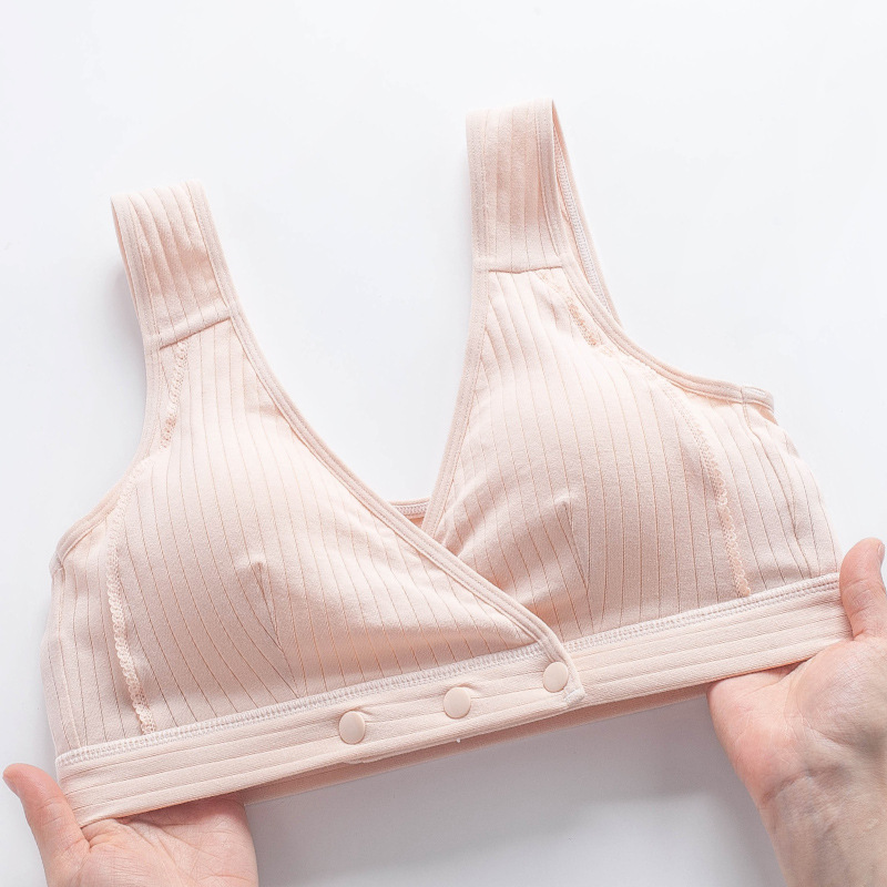 Pregnant women's bra nursing underwear vest-style breast feeding cover pregnant women's beauty back postpartum push up bra
