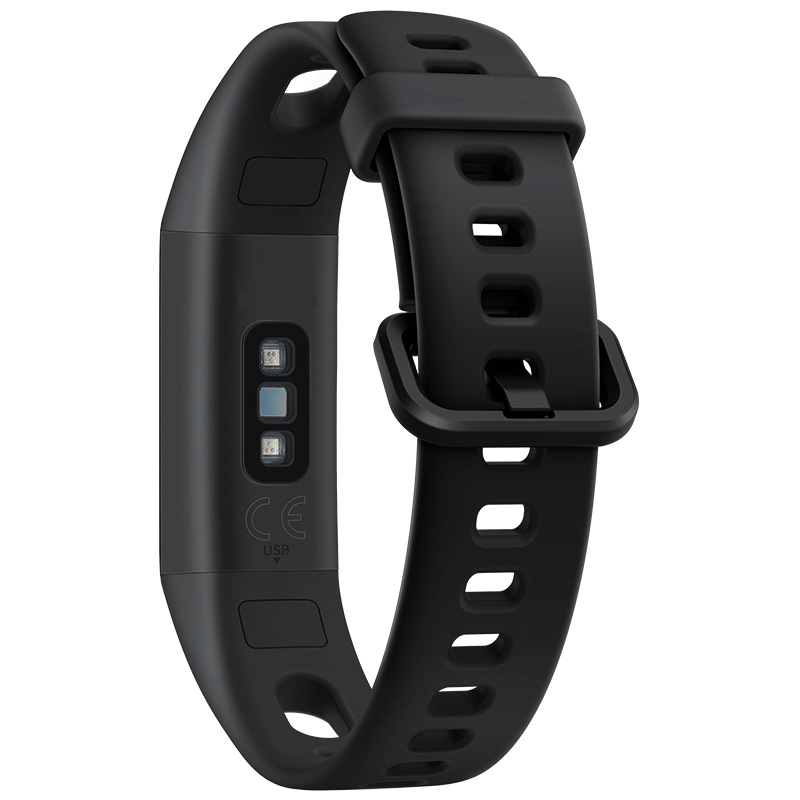 For Huawei Glory 5i Bracelet Silicone Strap Huawei Bracelet 4 Monochrome Strap Factory Spot Wholesale