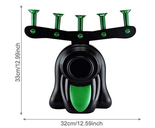 Amazon explosions electric suspension shooting target luminous suspension shooting gun Children's Soft Bullet Gun suspension ball spot