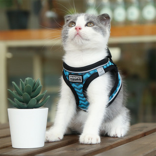 Cat Leash Cat Chest Strap Cat Vest Anti-break-free Cat Dog Chain Dog Rope Walking Cat Rope Pet Supplies