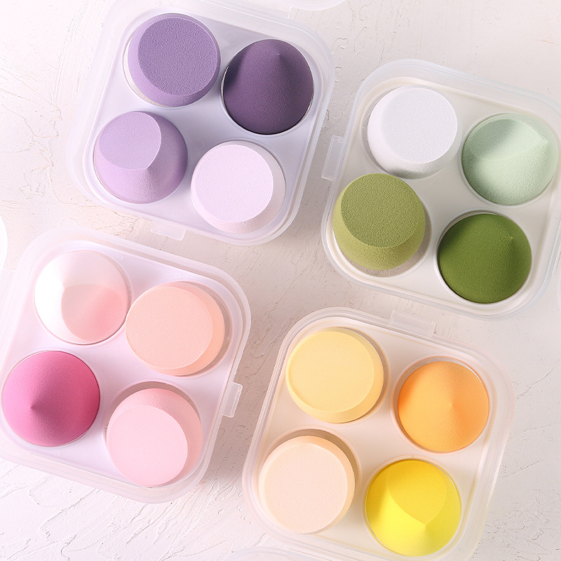 Beauty egg no powder storage box sponge egg super soft giant soft air cushion powder puff makeup egg wet and dry dual-use makeup egg