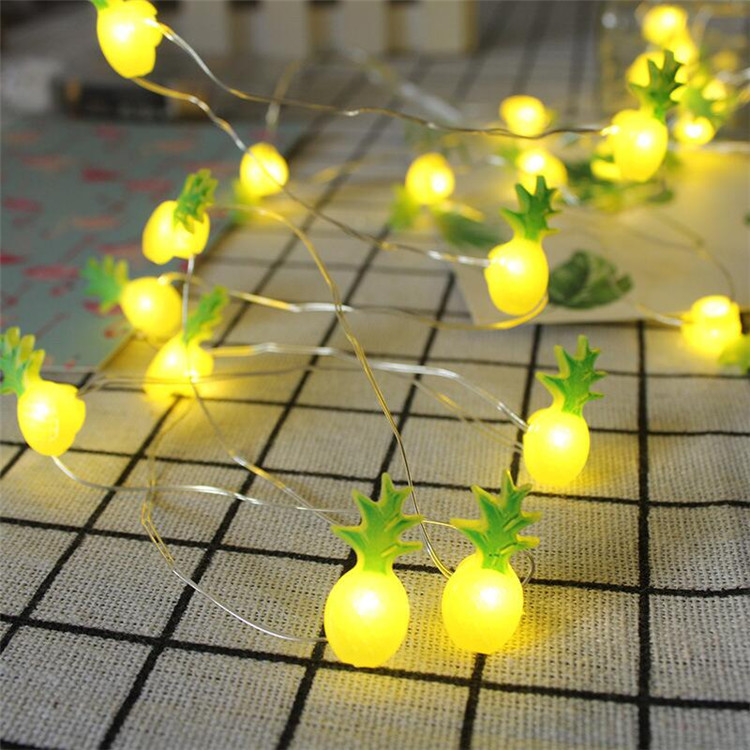 24 New Christmas Decorative Lantern Copper Wire Light String 20 Lights Santa Claus Snowman Elk Bell Tree Light String