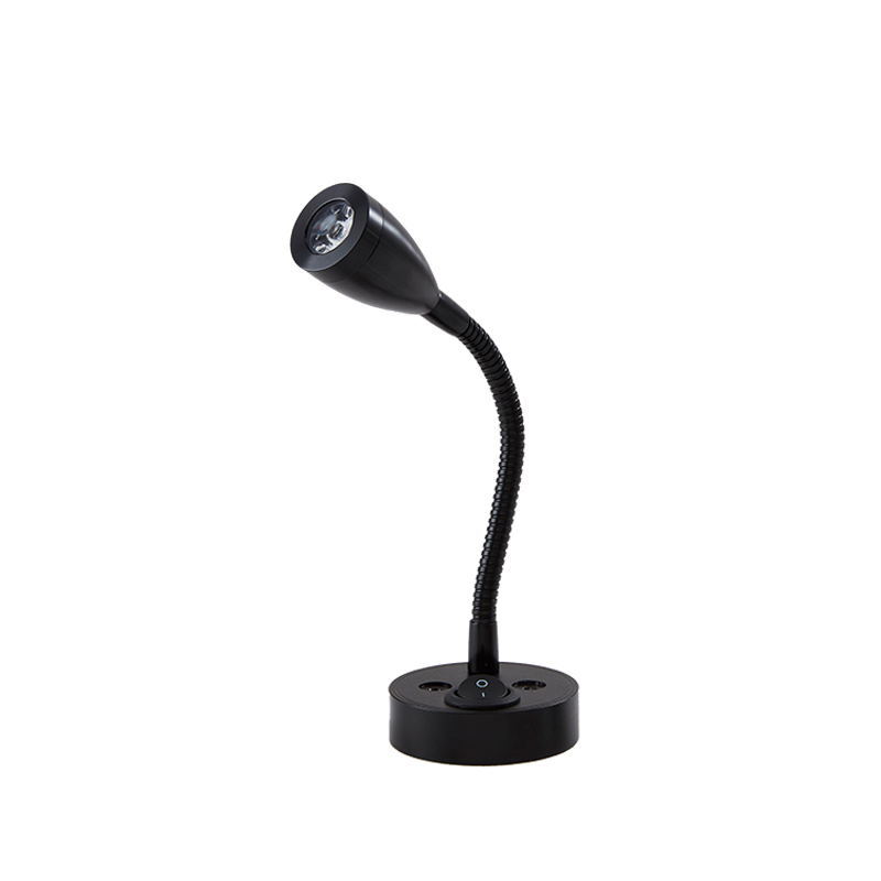 12vled RV reading light 1w3w bedside spot light universal hose spot light surface mounted wall light yacht reading light