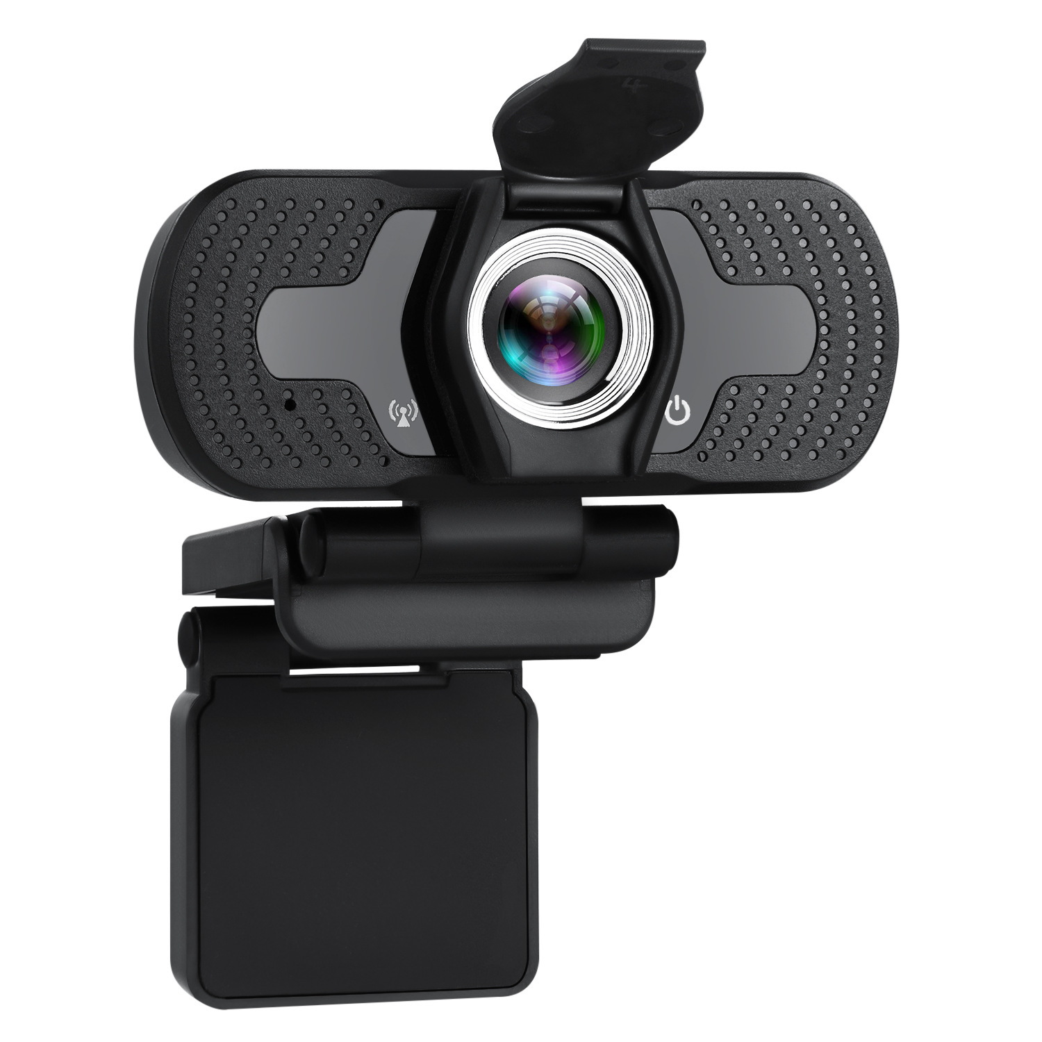 1080p HD USB computer camera built-in microphone driver-free live online class camera spot W8