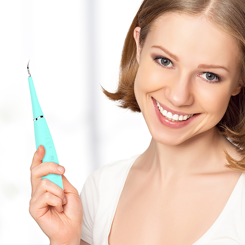 Cross-border second-generation dental scaler electric ultrasonic calculus remover household tooth care tool beauty instrument