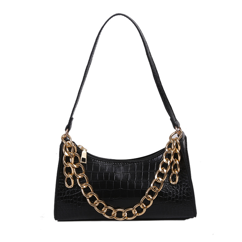 Factory Direct Women's Bag Chain Bag Shoulder Underarm Bag All-match ins Ladies Bag Atmospheric Internet Celebrity Crossbody Small Bag