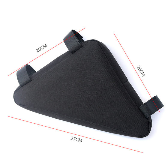Promotional mountain bike bag triangle bag tool front beam bag factory direct bicycle polyester riding bag