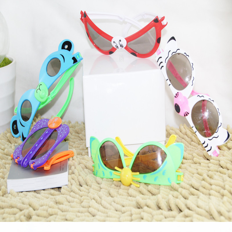 Children's glasses foldable deformation sun glasses children's toys wholesale cartoon animal glasses cross-border hot sale