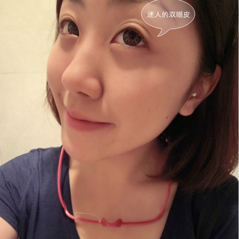 Double eyelid workout device double eyelid glasses frame big eye trainer