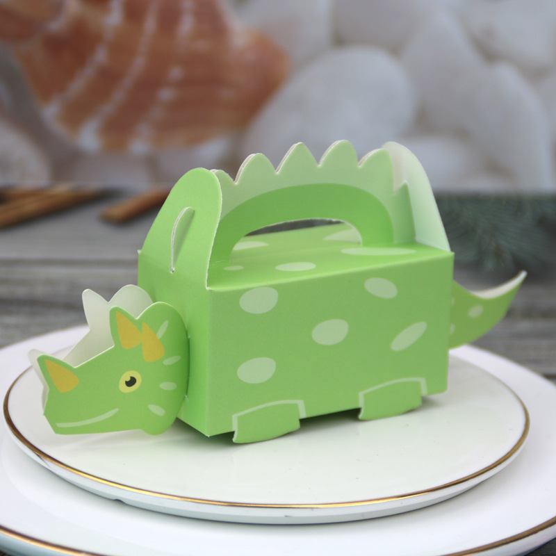 Cross-border new sugar box creative dinosaur box candy carton baby full moon candy box gift box wholesale