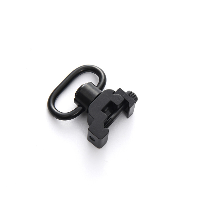 Cross-border hot-selling flat bottom double-ring strap ring piece fixed strap rope connection ring strap ring 2-hole connection buckle