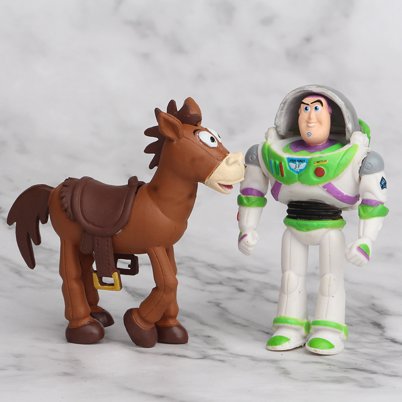 Spot 7 Toy Story 4 Woody Tris Buth Lightyear Fork Big Duck Rabbit Doll Model Ornaments