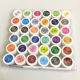 Manicure 36-Color Uv Solid Color Phototherapy Gel Phototherapy Pen Rub Strip Three-Piece Set Nail Polish Gel Set Wholesale