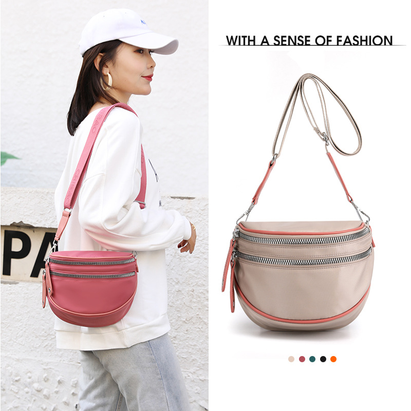 Chi Bao new Korean Oxford cloth slung versatile shoulder Fashion Women's bag lightweight shell practical small bag wholesale