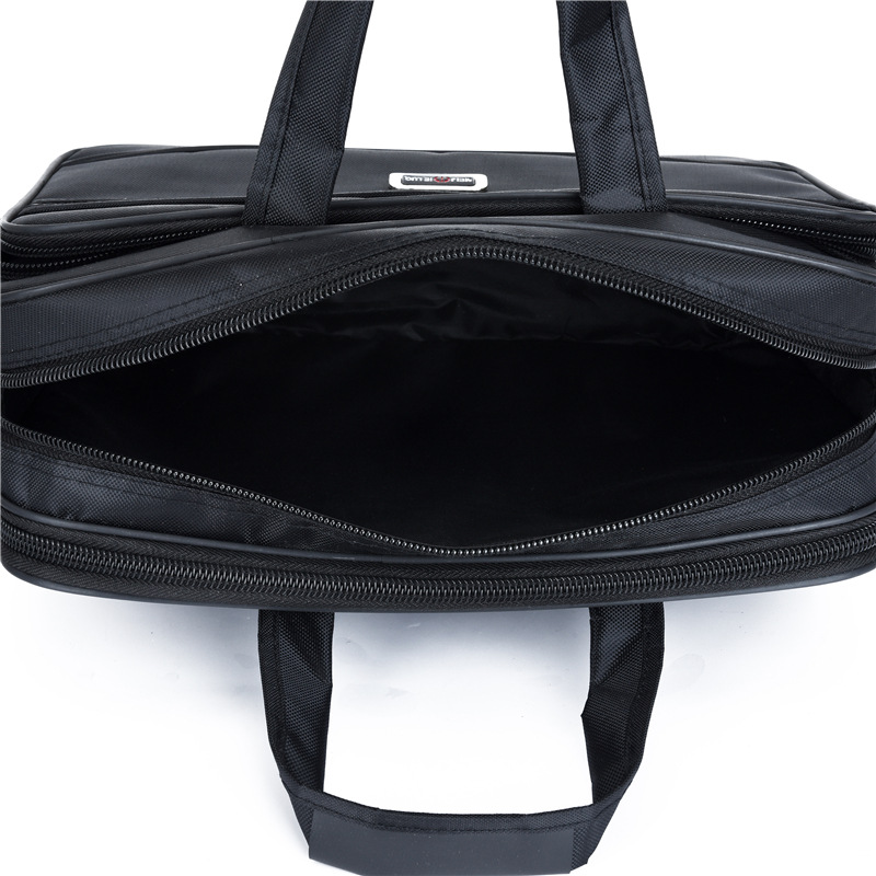 Men's Oxford cloth shoulder messenger bag new business commuter bag Korean style waterproof wear-resistant handbag 15 computer bag