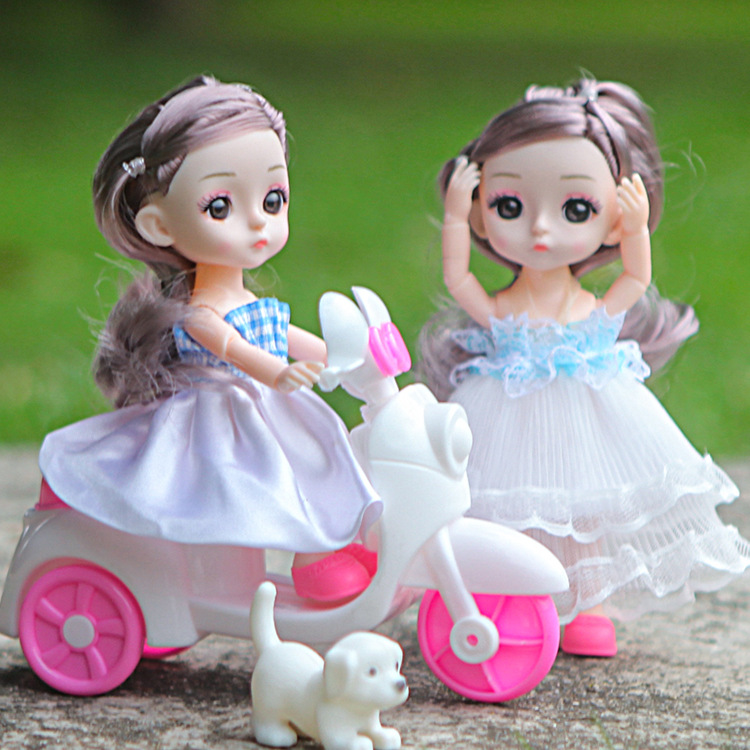 17cm Bardenby Doll Princess Set Dress-up BJD Doll Girl Toy Birthday Gift Shop