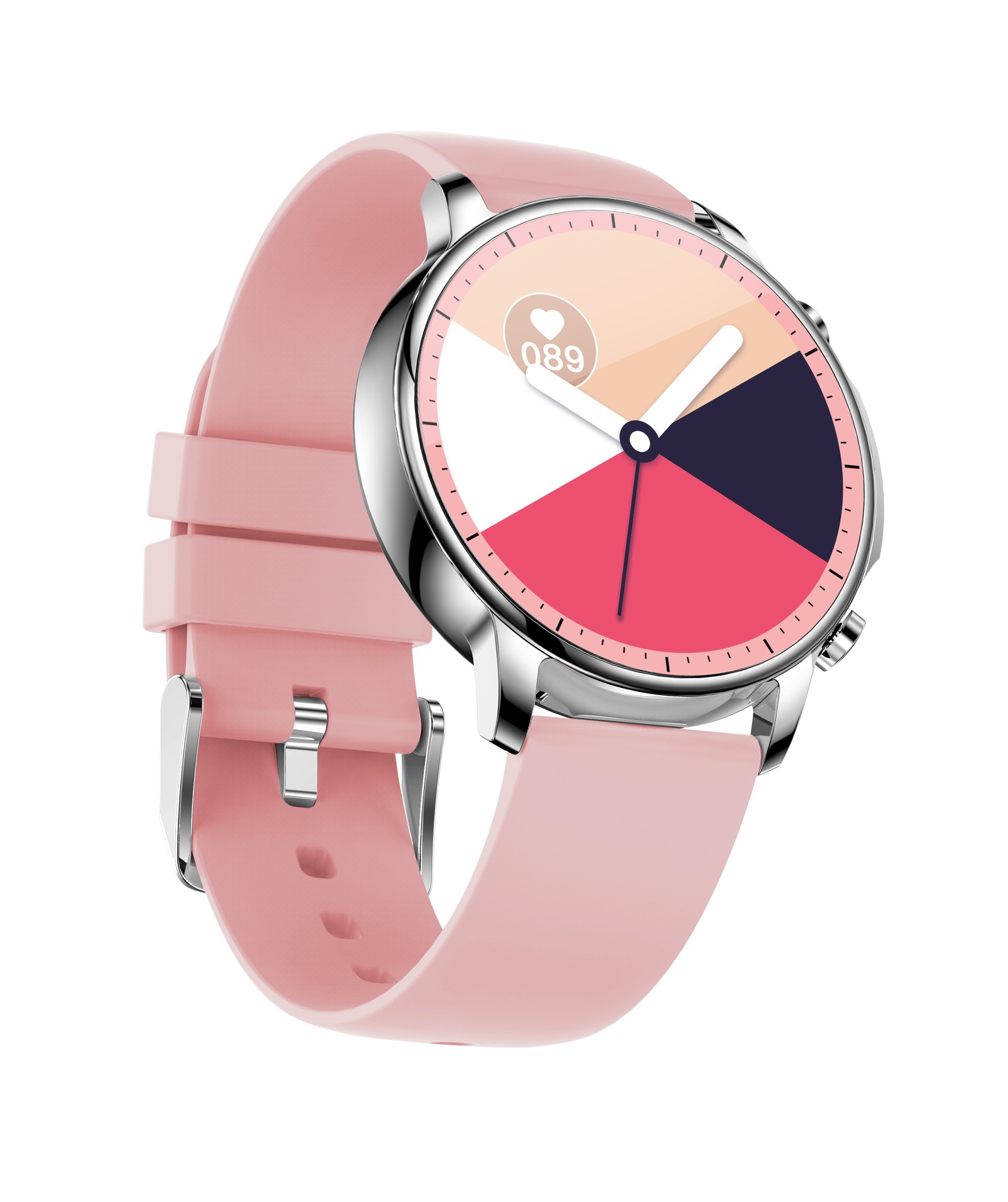 V23 Classic Retro Full Touch Women's Physiological Menstrual Smart Watch Heart Rate Sleep Health Monitoring Step Meter