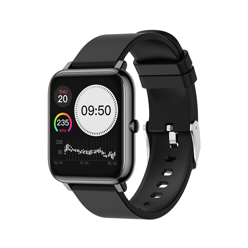 The new P22 smart bracelet 1.4 inch color screen heart rate blood pressure Music Control step smart watch cross-border