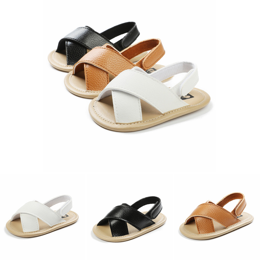Jiamile summer baby boys' toddler shoes indoor soft bottom non-slip breathable sandals baby shoes one-piece delivery
