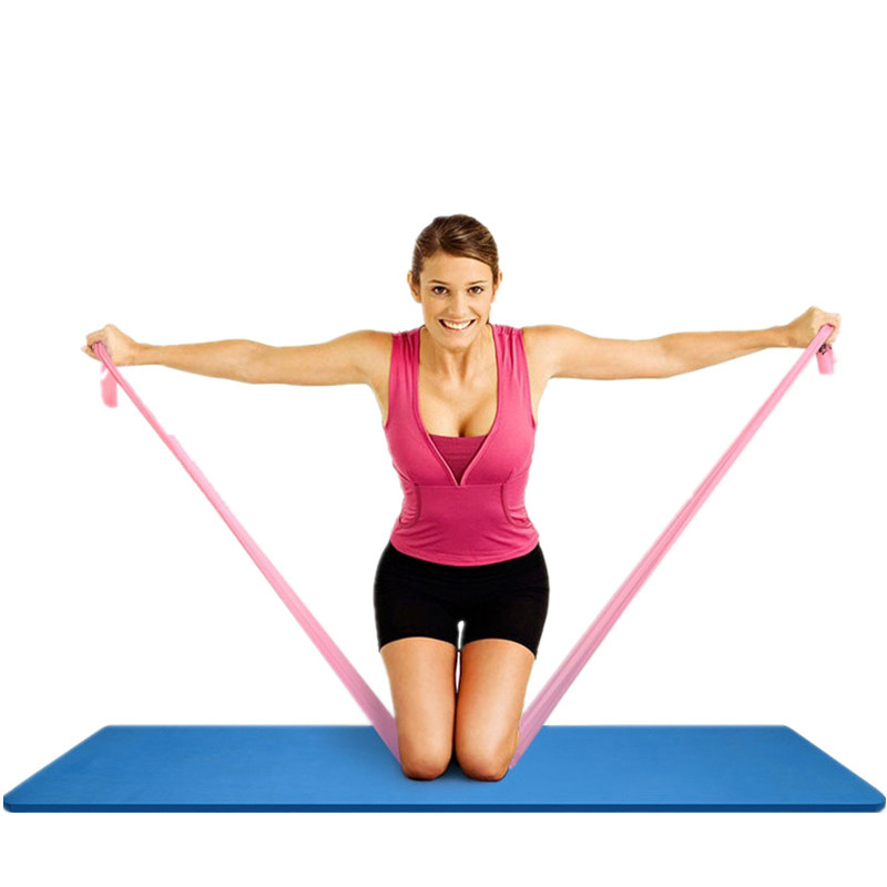 Yoga tension belt elastic belt fitness men's and women's resistance Belt strength training stretch belt latex tension rope tension sheet