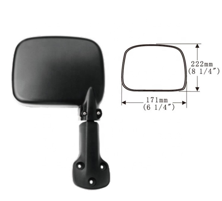 Suitable for Toyota Sea Lion 05-19 tailgate rear ground mirror HIACE200 tailgate ground mirror